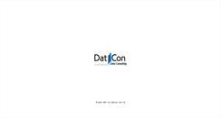 Desktop Screenshot of datcon.sk